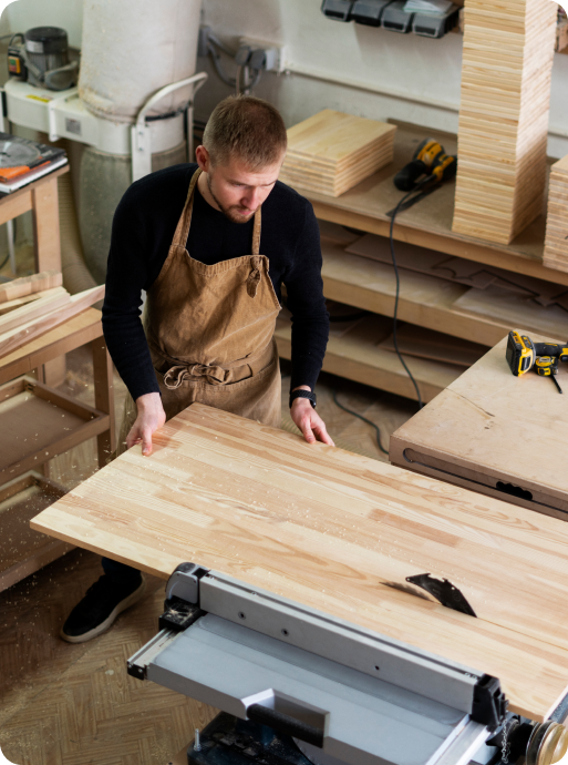 Wood cut
