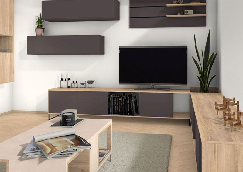 Panneau Melamine U755 ST9 Gris Havane 19mm 280x207cm