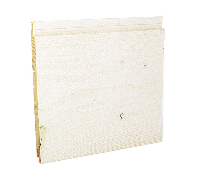 LAMBRIS LAMEXEL Sapin Nord Blanc Pur Elegie Droite 16x180mm
