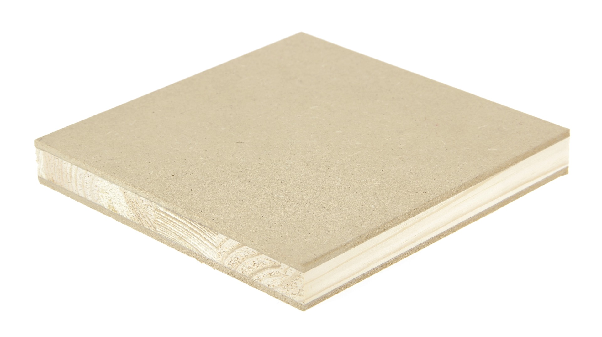 PANNEAU LATTE 3 Plis Ame Bois Exotique 2 Faces HDF 2.2mm 19mm 