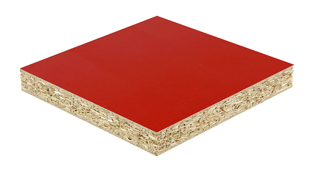 Mélaminé rouge Egger