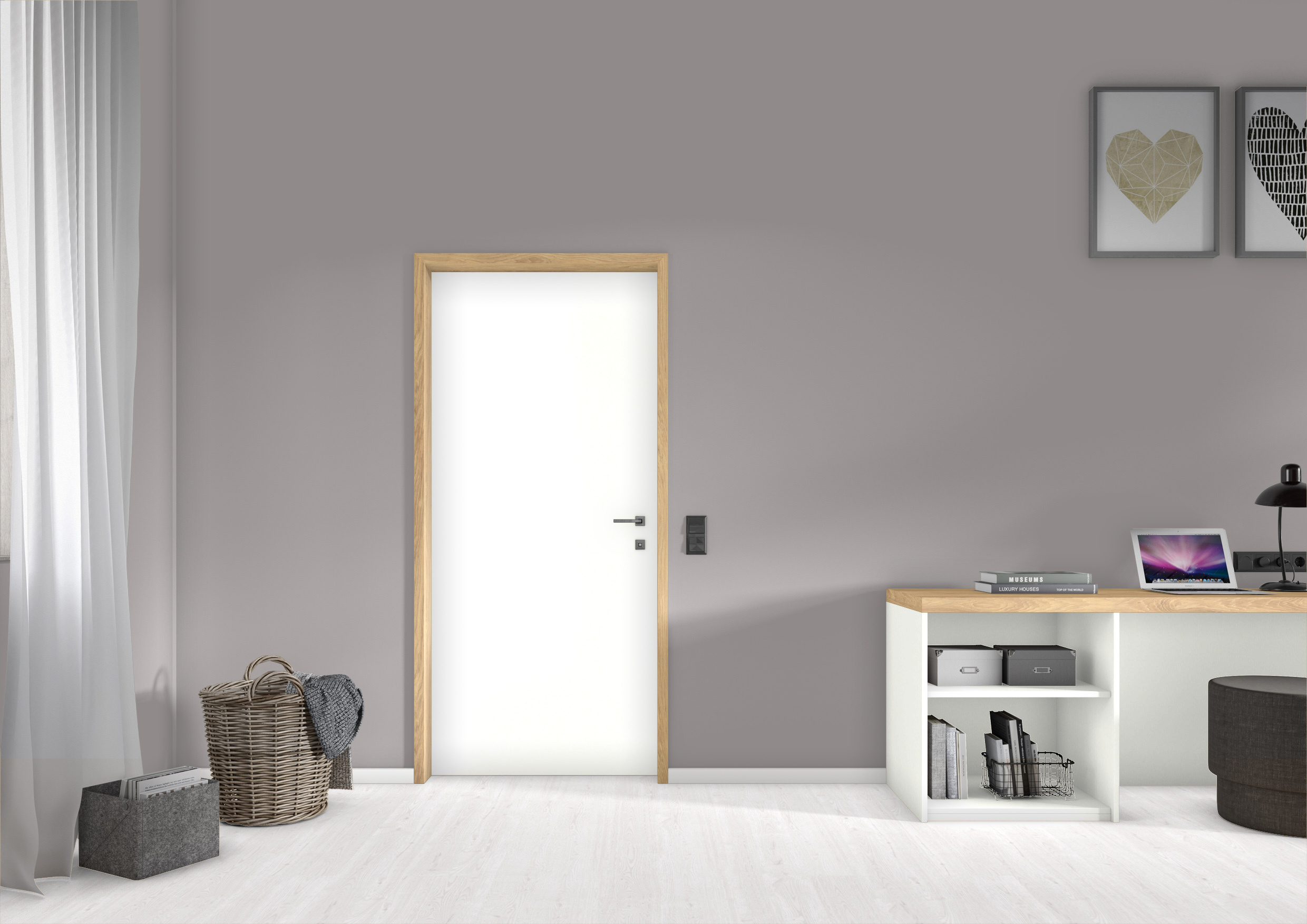Panneau Melamine W1000 ST9 Blanc Premium 12mm 280x207cm