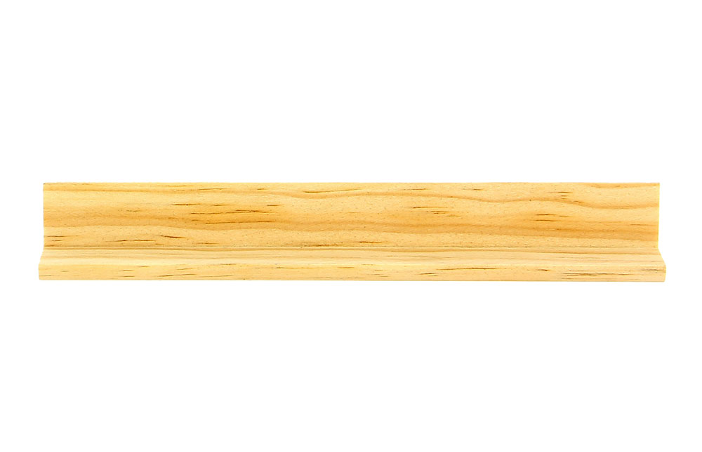 Moulure BAGUETTE D'ANGLE Pin Sans Noeud Arrondi 24x24mm 2.40ml (Bte 50pi)