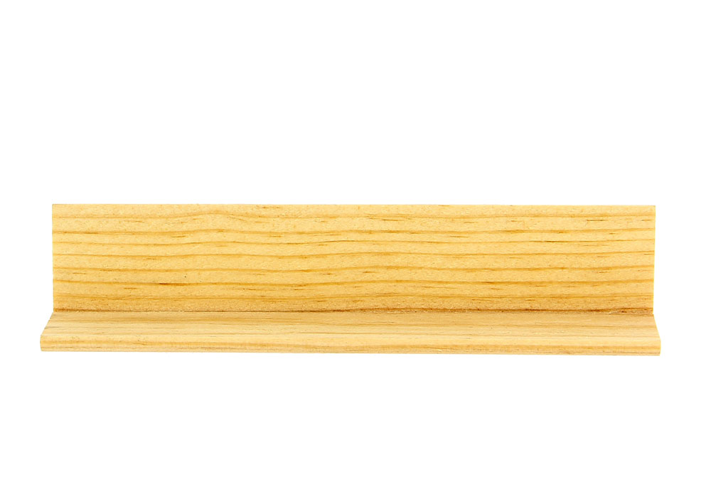Moulure BAGUETTE D'ANGLE Pin Sans Noeud Arrondi 35x35mm 2.40ml (Bte 25pi)