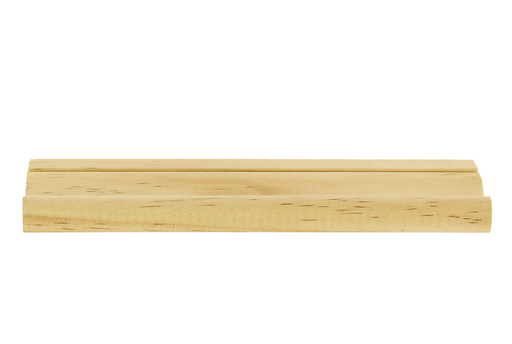 Moulure ENCADREMENT Pin Sans Noeud L.XVI Doucine 15x50mm 2.40ml (Bte 15pi)