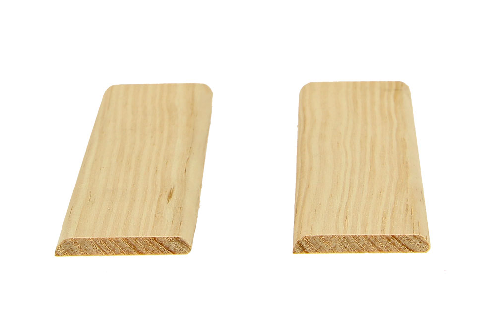 Moulure CHAMPLAT Pin Sans Noeud 2 Arrondis 6x35mm 2.40ml (Bte 50pi)