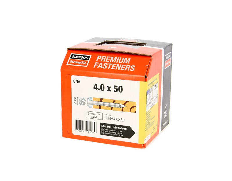 BOITE POINTES CRANTEES (CNA) 4x50mm (250 pièces)
