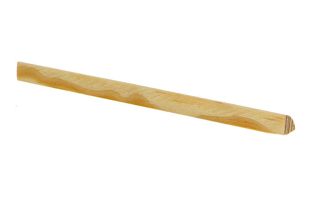 Moulure 1/4 ROND Pin Sans noeud Rayon 10mm 2.40ml (Bte 50pi)