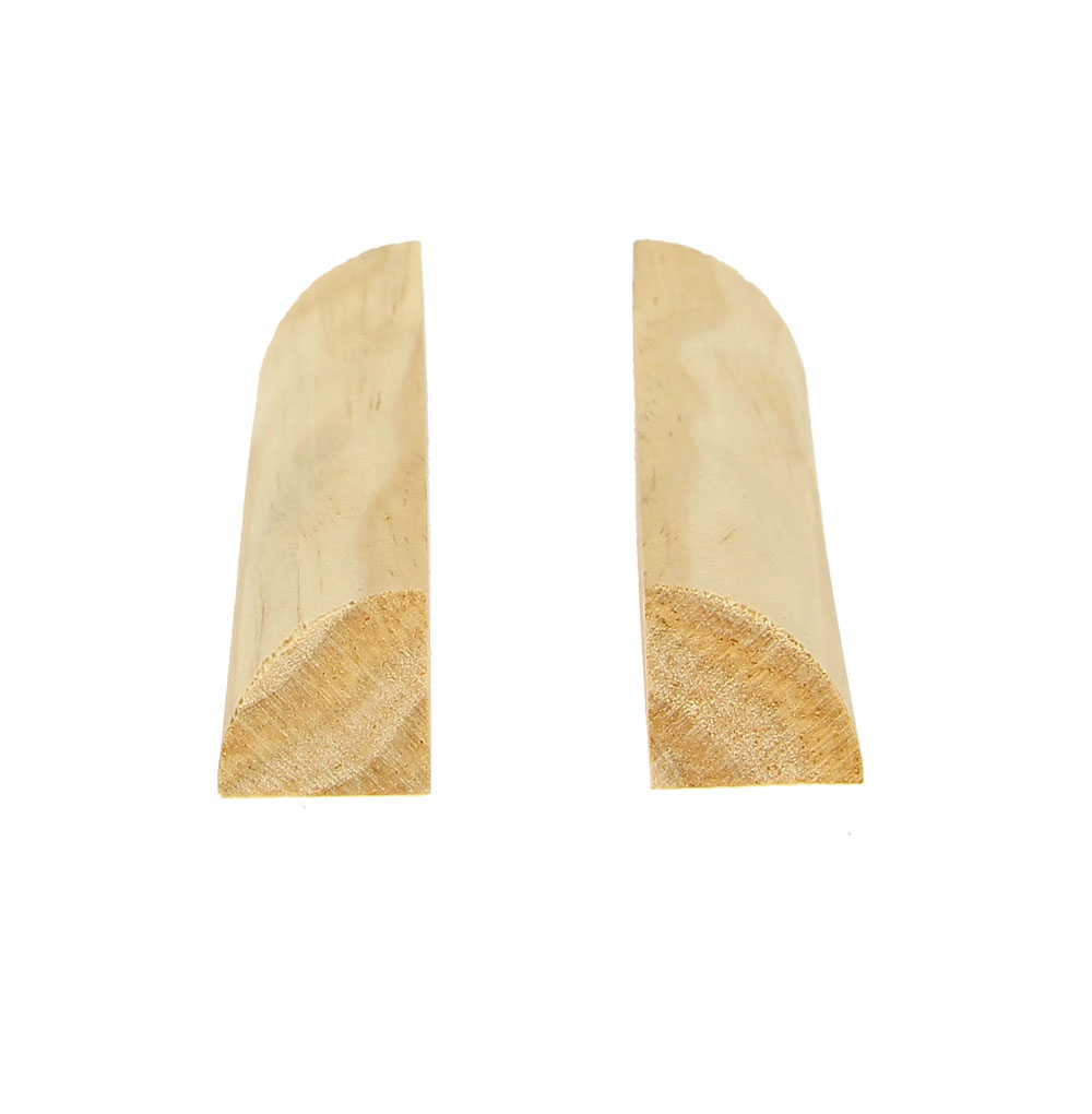 Moulure 1/4 ROND Pin Sans noeud Rayon 25mm 2.40ml (Bte 25pi)